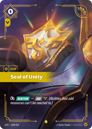 SFD-238/221 | Seal of Unity | Showcase