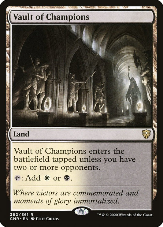 CMR-0360 | Vault of Champions | EN  | - | Non-Foil