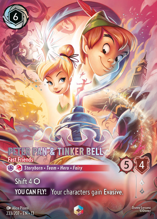 Set 13-233 Peter Pan & Tinker Bell - Fast Friends  | Enchanted