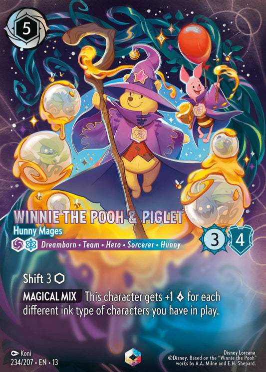 Set 13-234 Winnie the Pooh & Piglet - Hunny Mages  | Enchanted