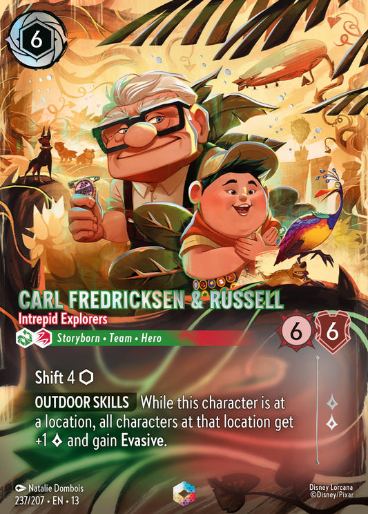 Set 13-237 Carl Fredricksen & Russell - Intrepid Explorers  | Enchanted