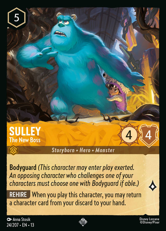 Set 13-24 Sulley - The New Boss | Super Rare