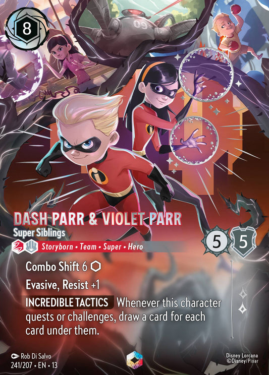 Set 13-241 Dash Parr & Violet Parr - Super Siblings  | Enchanted