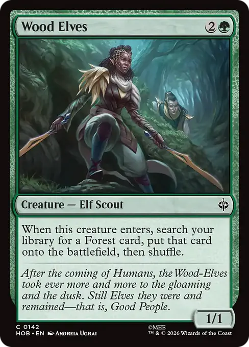HOB-142 Wood Elves | Common (EN)