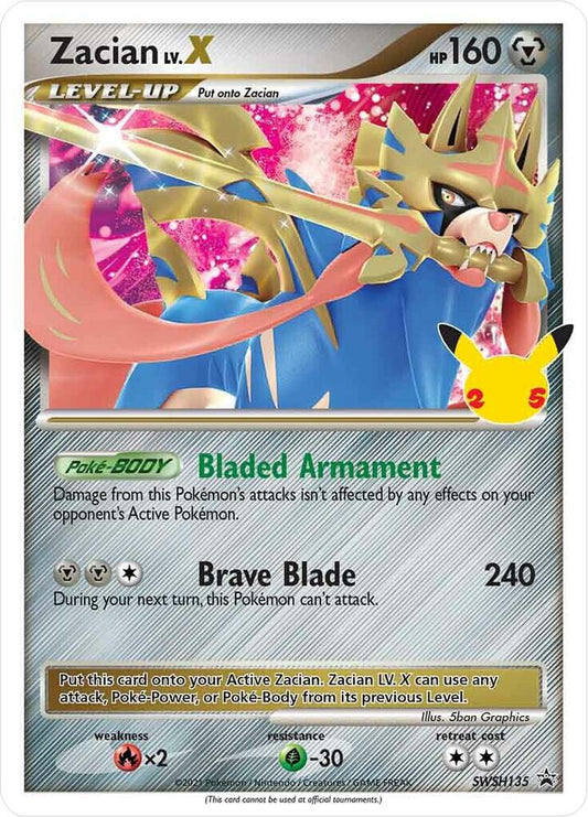 SWSH135 Zacian LV. X | PROMO | EN