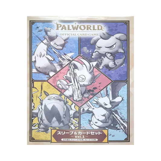 Palworld official cardgameスリーブ＆カードセット Vol.1