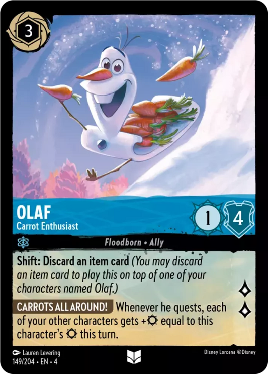 Set 4-149 | Olaf - Carrot Enthusiast | Uncommon
