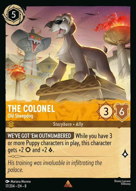 Set 8-017 | The Colonel - Old Sheepdog | Rare