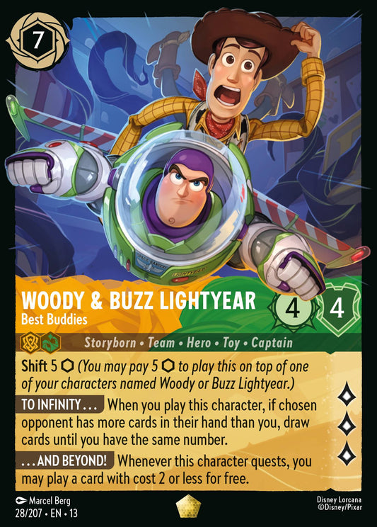Set 13-28 Woody & Buzz Lightyear - Best Buddies | Legendary