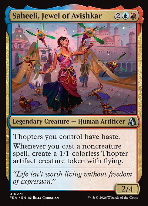 FRA-275 Saheeli, Jewel of Avishkar | Uncommon (EN)