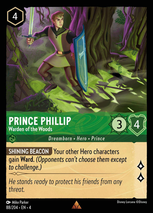 Set 9-072 | Prince Phillip - Warden of the Woods | Rare