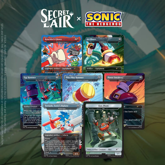 [Magic The Gathering 魔法風雲會] [SL] Secret Lair x Sonic: Turbo Gear |