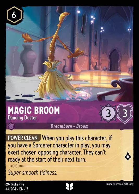 Set 3-044 | Magic Broom - Dancing Duster | Uncommon