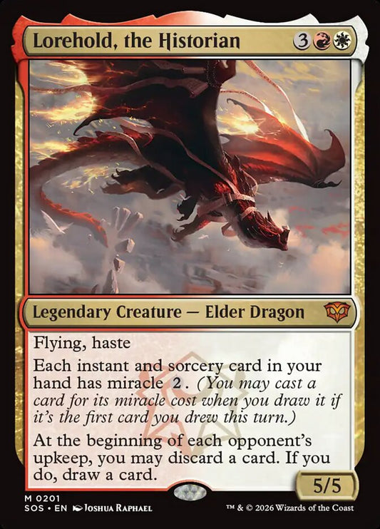 SOS-201 Lorehold, the Historian -EN- M (Foil)
