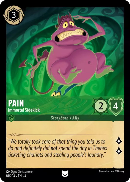 Set 4-081 | Pain - Immortal Sidekick | Uncommon