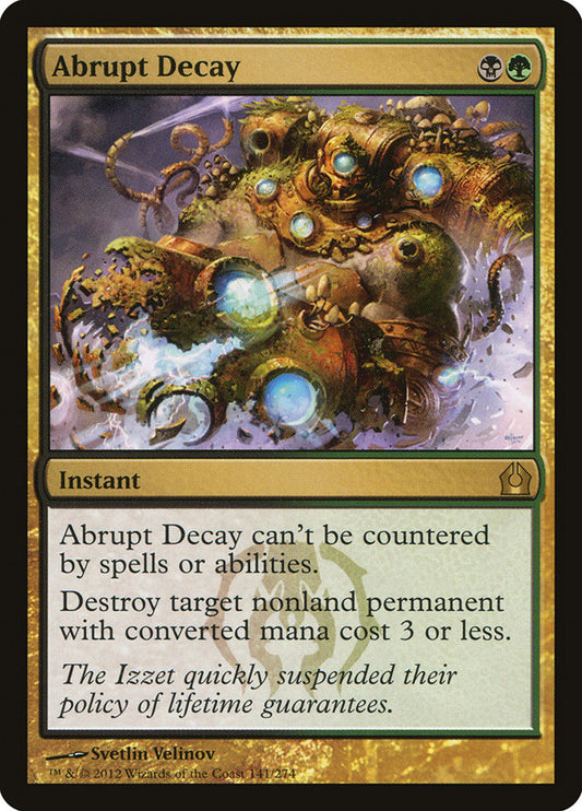 RTR-0141 | Abrupt Decay | EN  | - | Foil
