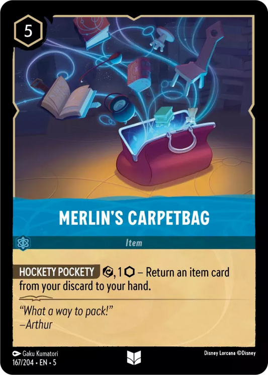 Set 5-167 | Merlin's Carpetbag | Uncommon