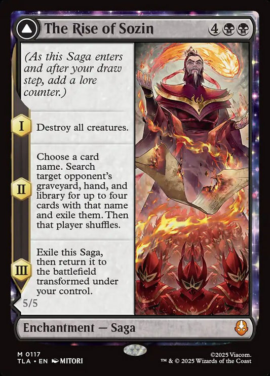 TLA-0117 | The Rise of Sozin // Fire Lord Sozin | EN  | - | Non-Foil