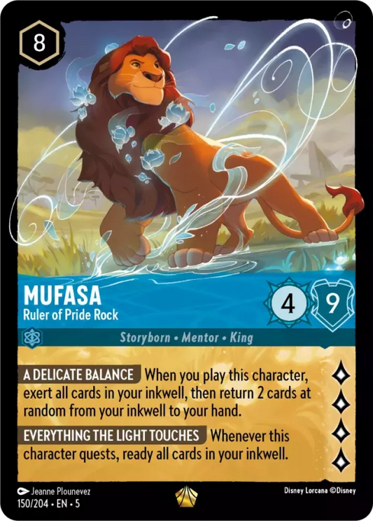 Set 5-150 | Mufasa - Ruler of Pride Rock | Legendary