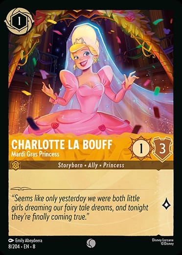 Set 8-008 | Charlotte La Bouff - Mardi Gras Princess | Common