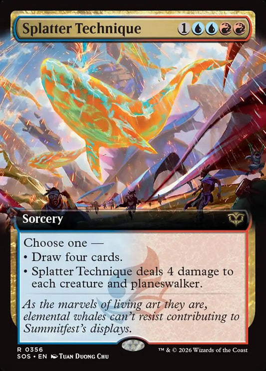 SOS-356 Splatter Technique -EN- R (Foil)