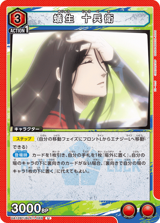 UA12BT/BLK-1-069  | 蟻生 十兵衛 | U