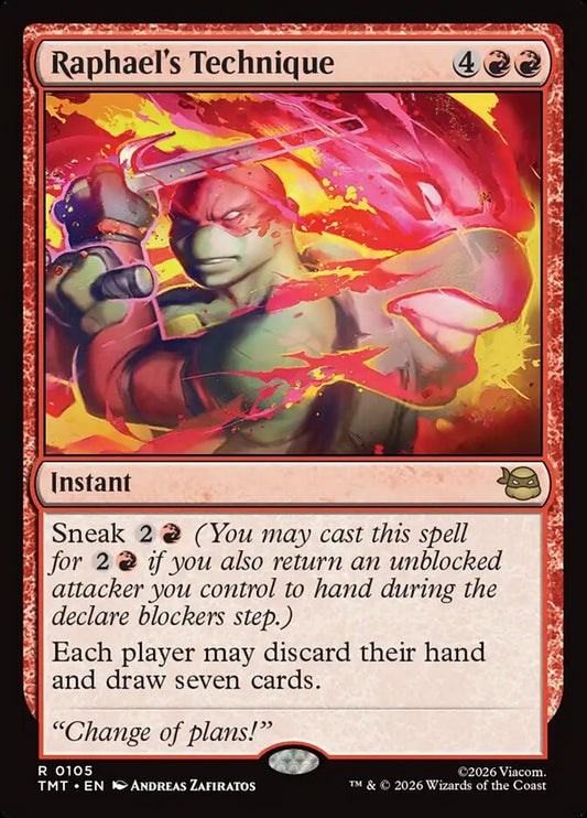TMT-0105 | Raphael's Technique | EN  | - | Foil