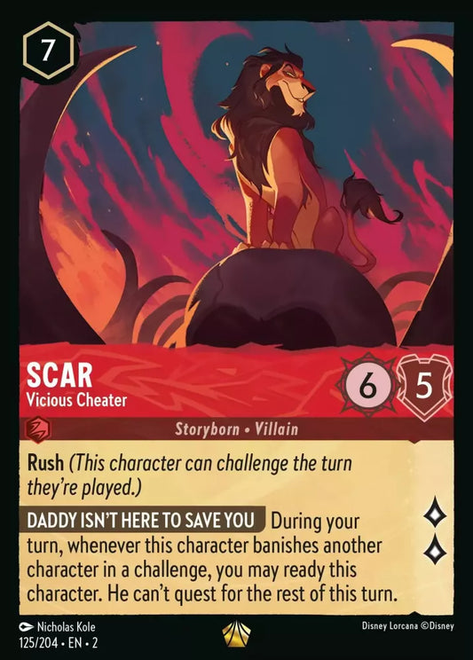 Set 2-125 | Scar - Vicious Cheater | Legendary