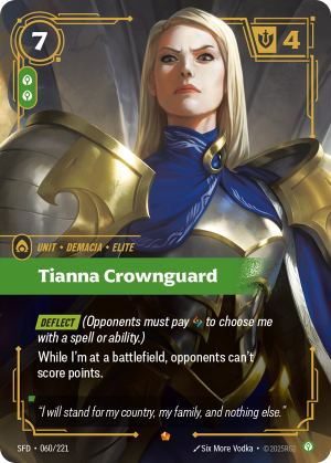 SFD-060/221 | Tianna Crownguard | Epic