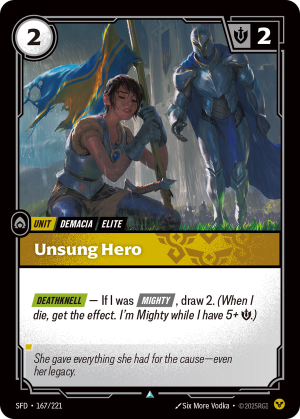 SFD-167/221 | Unsung Hero | Uncommon