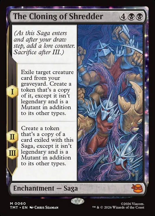 TMT-0060 | The Cloning of Shredder | EN  | - | Foil