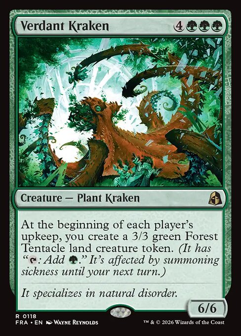 FRA-118 Verdant Kraken | Rare (EN)
