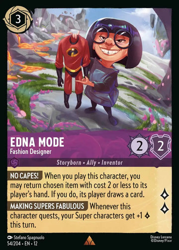 Set12-054 | Edna Mode – Fashion Designer | Rare | Non-Foil