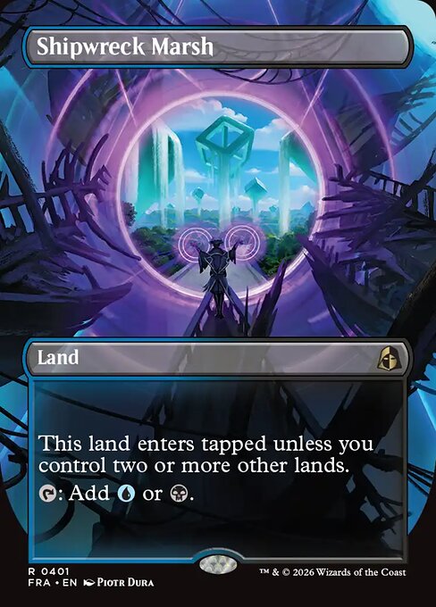 FRA-401 Shipwreck Marsh (Borderless) | Rare (EN)