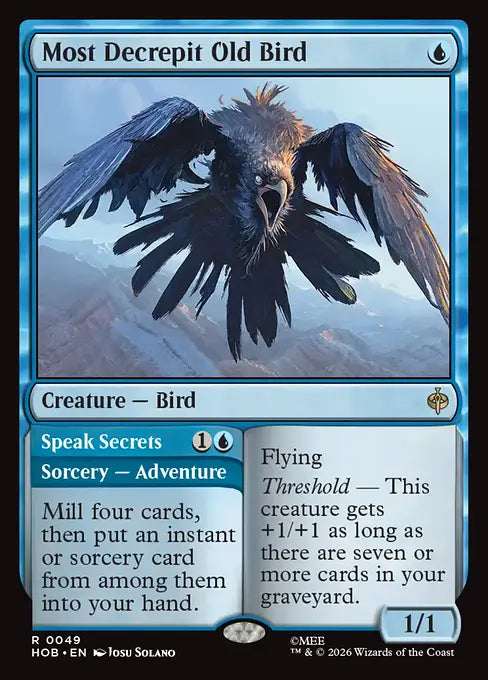 HOB-049 Most Decrepit Old Bird | Rare (EN)
