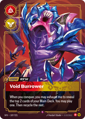SFD-187/221 | Void Burrower | Rare