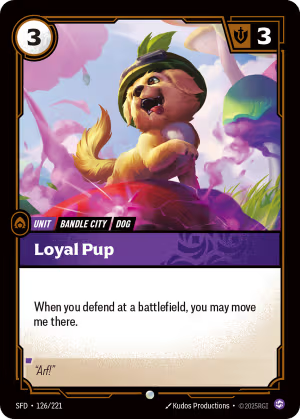 SFD-126/221 | Loyal Pup | common