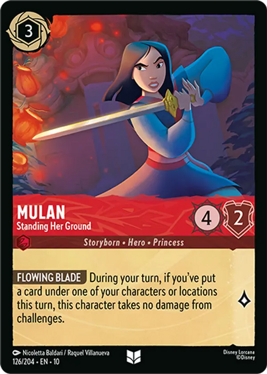 Set 10-126 | Mulan - Standing Her Ground | Uncommon