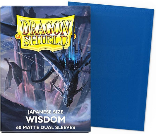 Dragon Shield - 60 Matte Dual Sleeves - Wisdom - Japanese Size