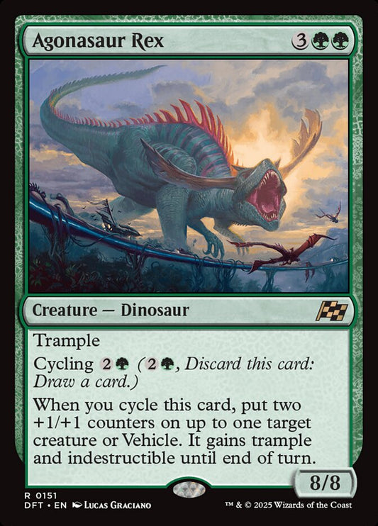 DFT-0151 | Agonasaur Rex | EN  | - | Foil