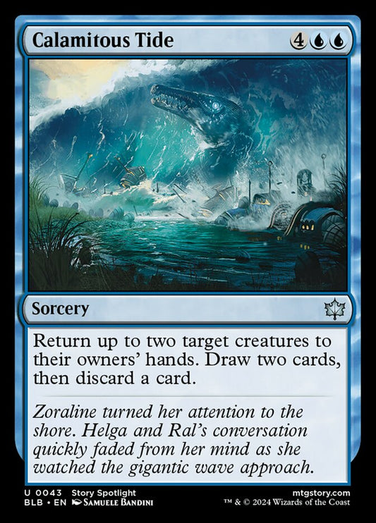 BLB-0043 | Calamitous Tide | EN  | - | Foil