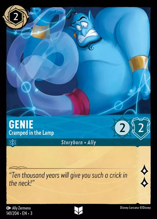 Set 3-141 | Genie - Cramped in the Lamp | Uncommon