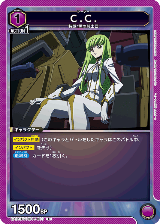UA01BT/CGH-1-006  | C.C. | U