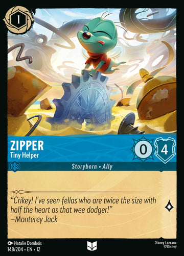 Set12-148 | Zipper – Tiny Helper | Uncommon | Non-Foil