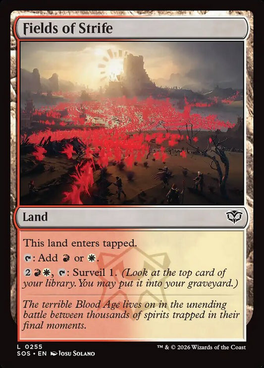 SOS-255  Fields of Strife -EN- C (Non-Foil)