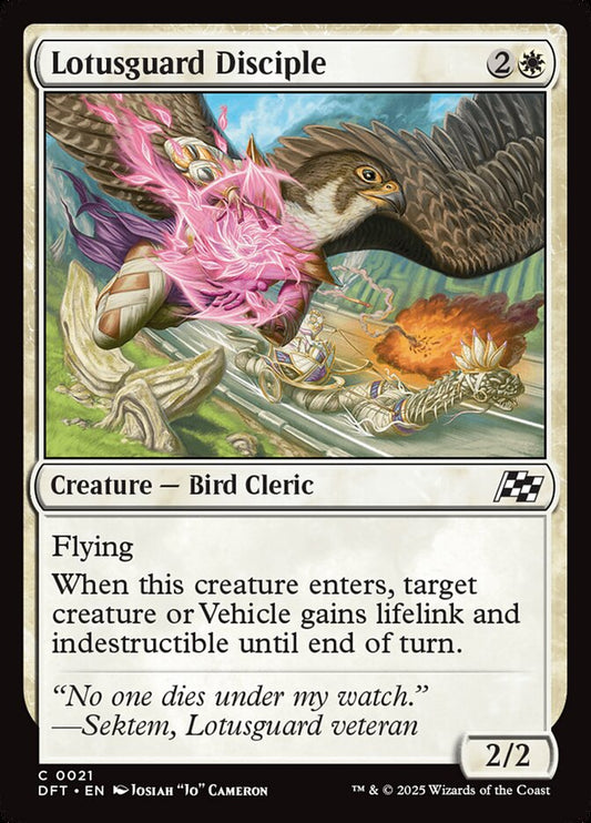 DFT-0021 | Lotusguard Disciple | EN  | - | Foil