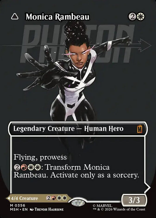 MSH-356 Monica Rambeau // Photon, Living Light  (Borderless) | Mythic (EN)