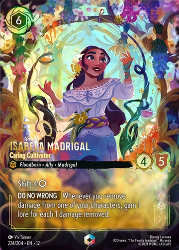 Set12-224 | Isabela Madrigal – Caring Cultivator | Rare | Foil