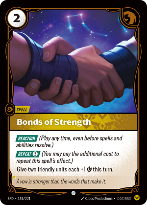 SFD-151/221 | Bonds of Strength | Common