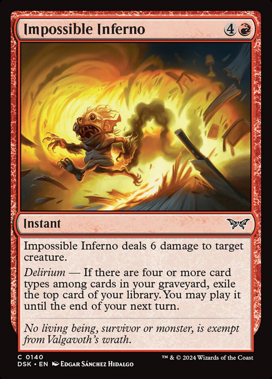 DSK-0140 | Impossible Inferno | EN  | - | Non-Foil